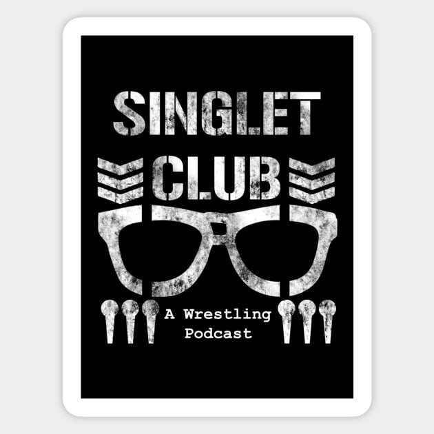 Singlet Club Logo Mark 2 Sticker by singletclub